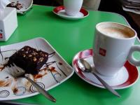 Coffee and brownie served at 3443 metres above sea level-800